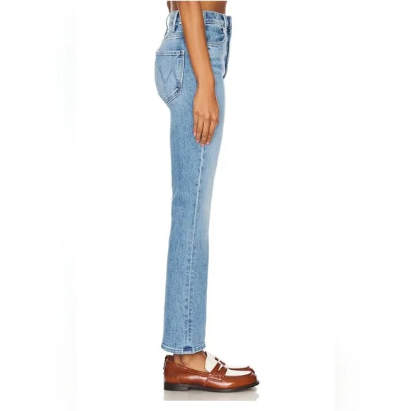 MOTHER Light Blue Flare Jeans - Picture 10 of 11